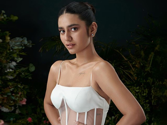 Stellar Looks Of Priya P Varrier In White